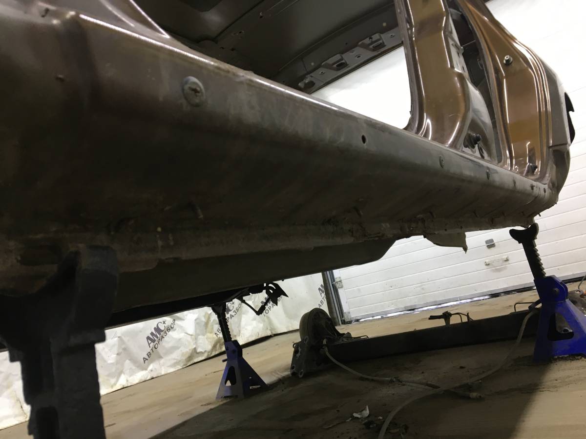 Порог со стойкой левый Renault Duster (HSA, HSM) 2012>