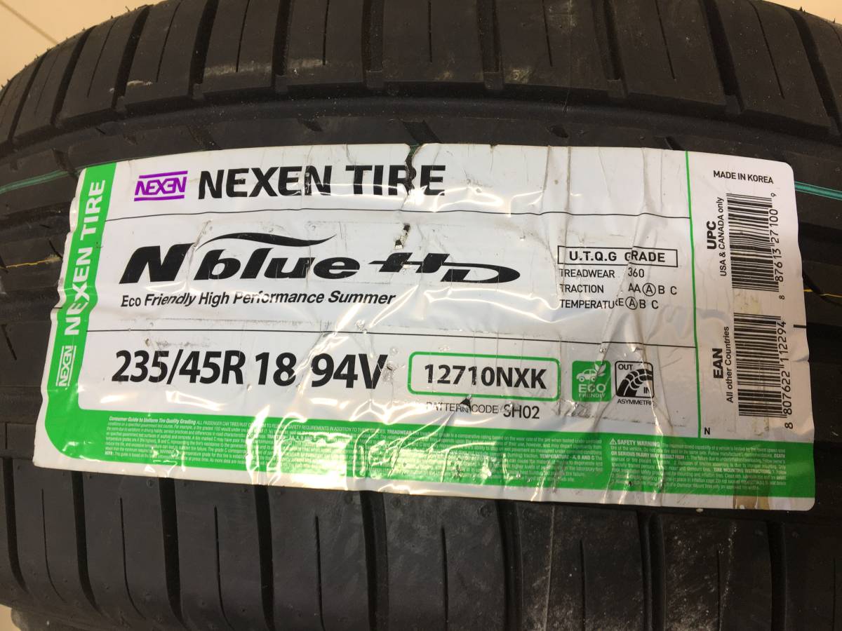 Шины R18 Летние Nexen Nblue HD 235/45 R18 94V
