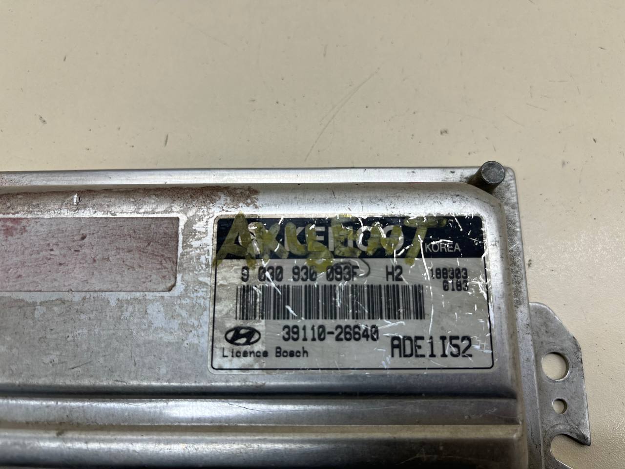Блок управления двигателем Hyundai Accent (LC, Tagaz) 2000-2012 Блок управления двигателем Hyundai Accent (LC, Tagaz) 2000-2012