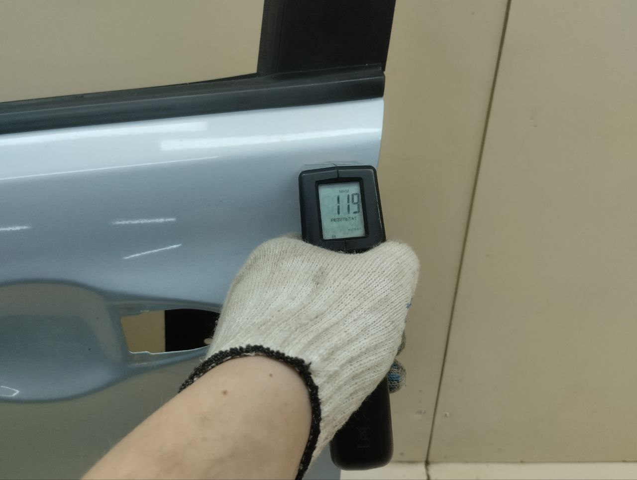 Дверь передняя левая Hyundai Solaris (RB) 2010-2017