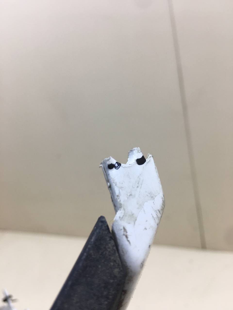 Накладка заднего бампера Mercedes-Benz C-Class (W205) 2014>