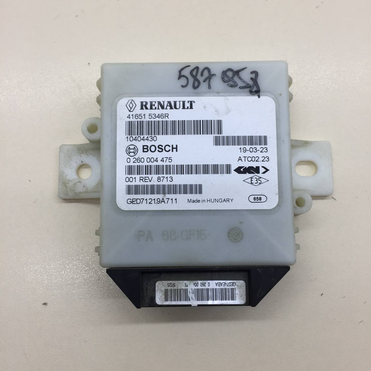 Блок электронный Renault Duster (HSA, HSM) 2012>