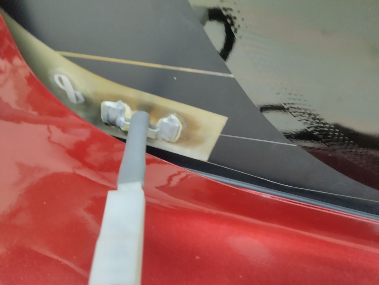 Дверь багажника со стеклом Lada Vesta 2015>