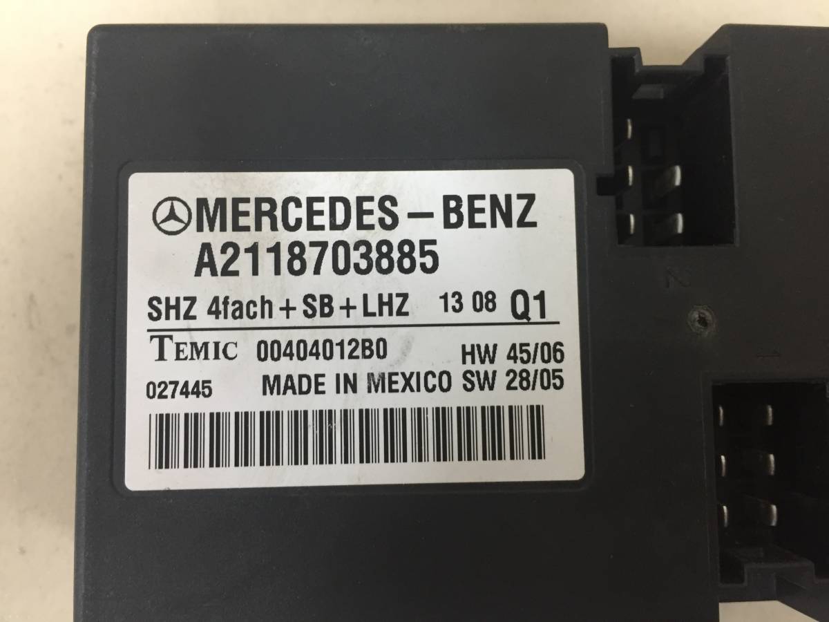Блок комфорта Mercedes-Benz ML-Class (W164) 2005-2011