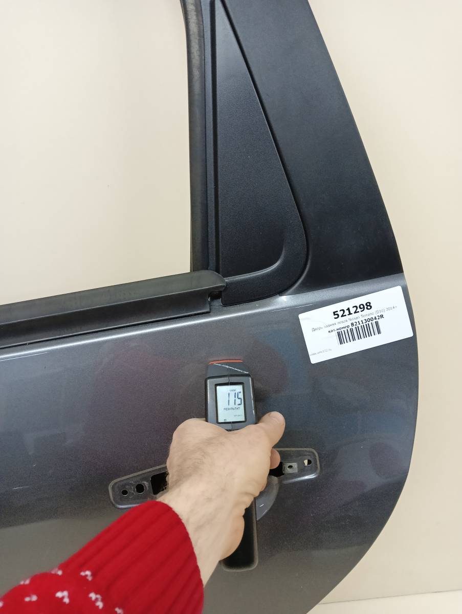Дверь задняя левая Nissan Terrano (D10) 2014>