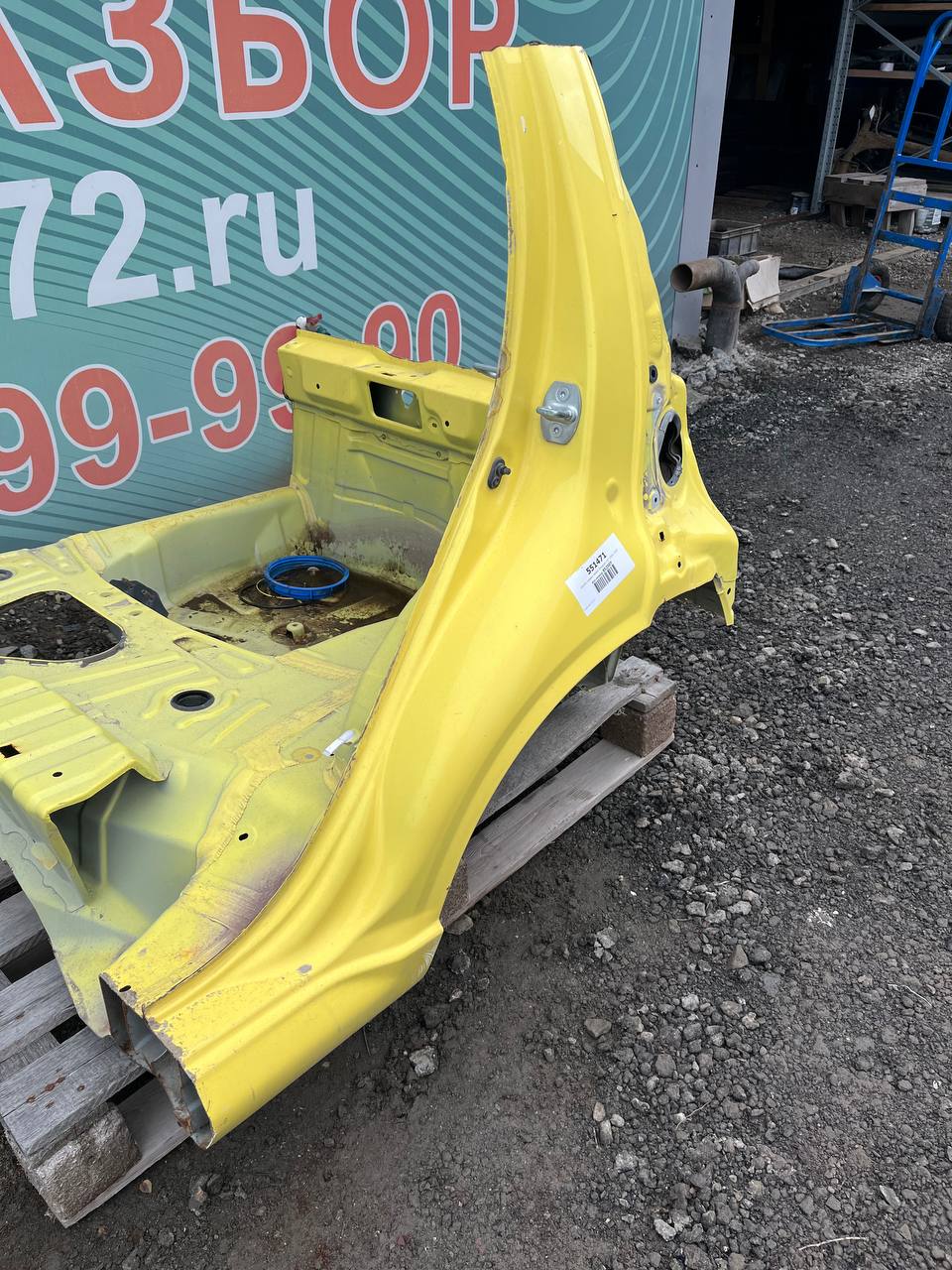 Крыло заднее левое Peugeot 107 2006-2014