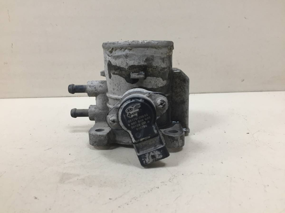 Заслонка дроссельная механическая Hyundai Getz 2002-2010