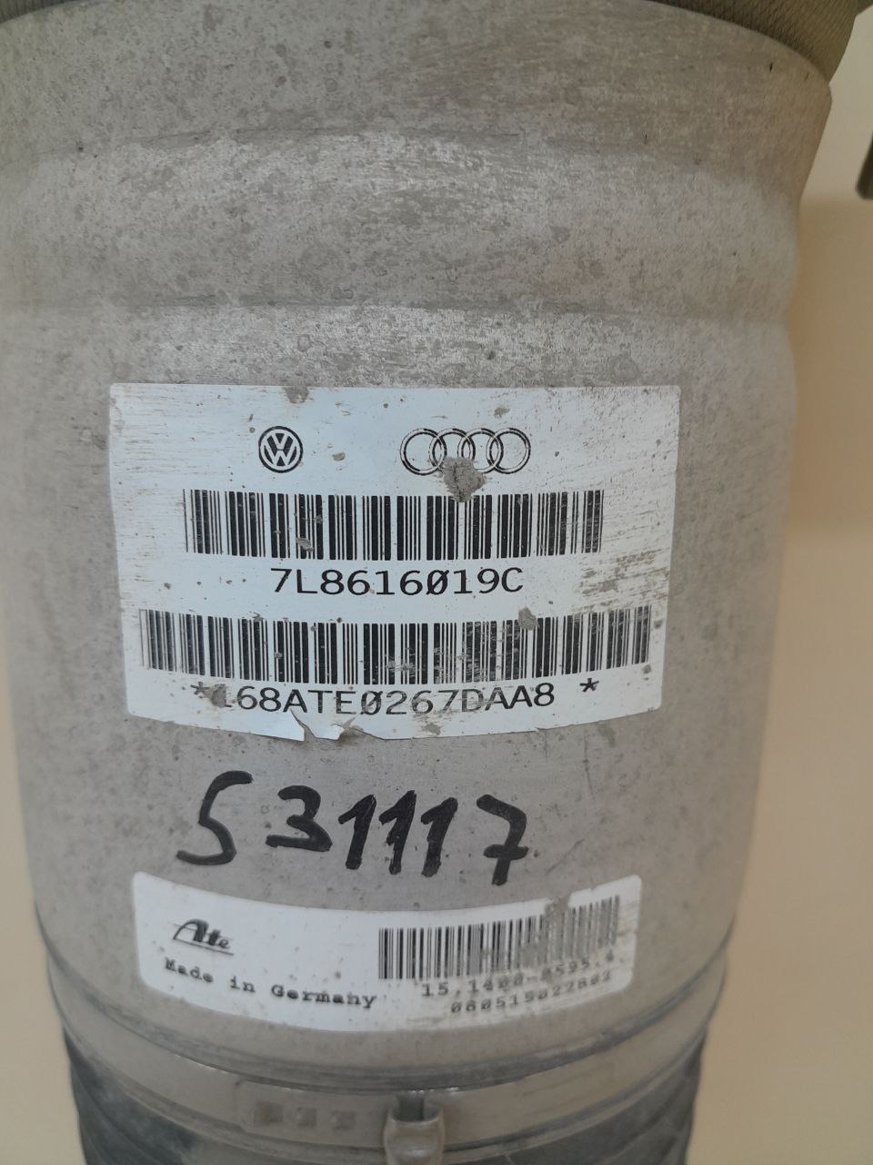 Амортизатор задний левый Audi Q7 (4L) 2005-2015