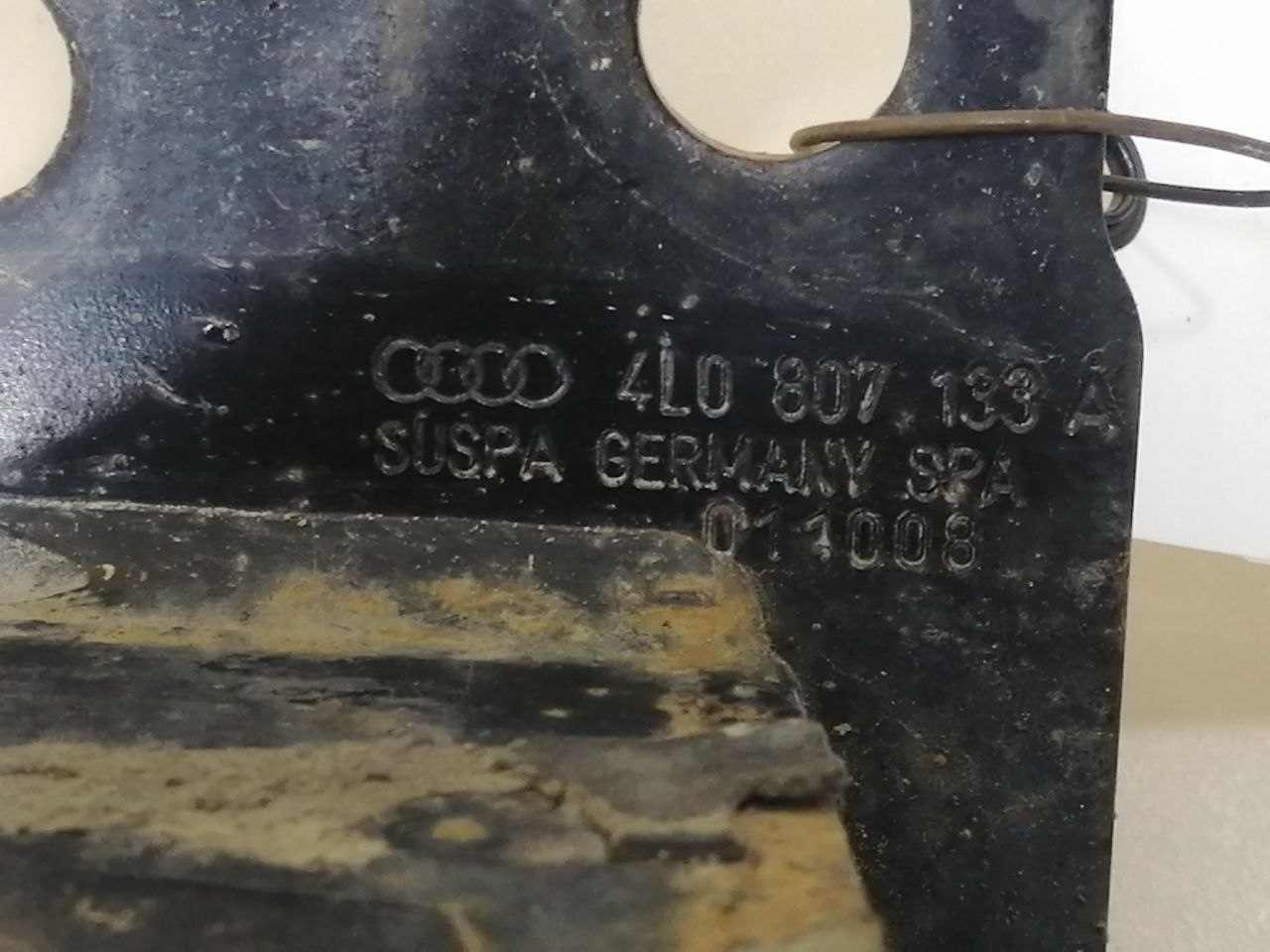 Усилитель переднего бампера Audi Q7 (4L) 2005-2015