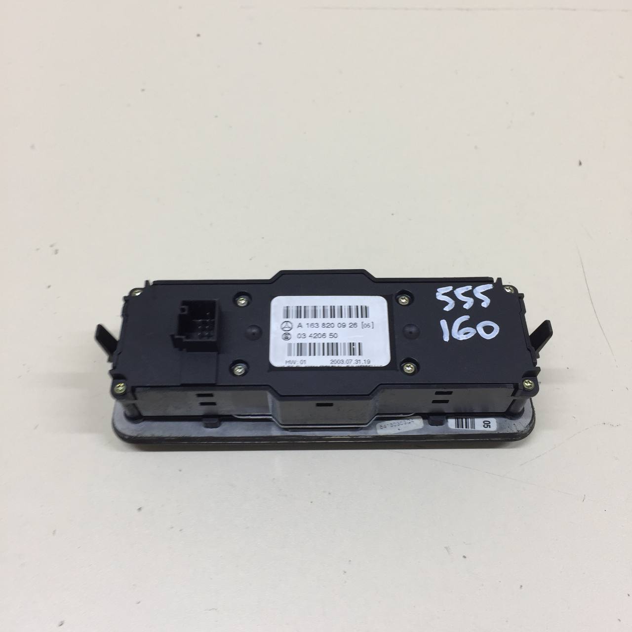 Блок кнопок Mercedes-Benz ML-Class (W163) 1998-2004