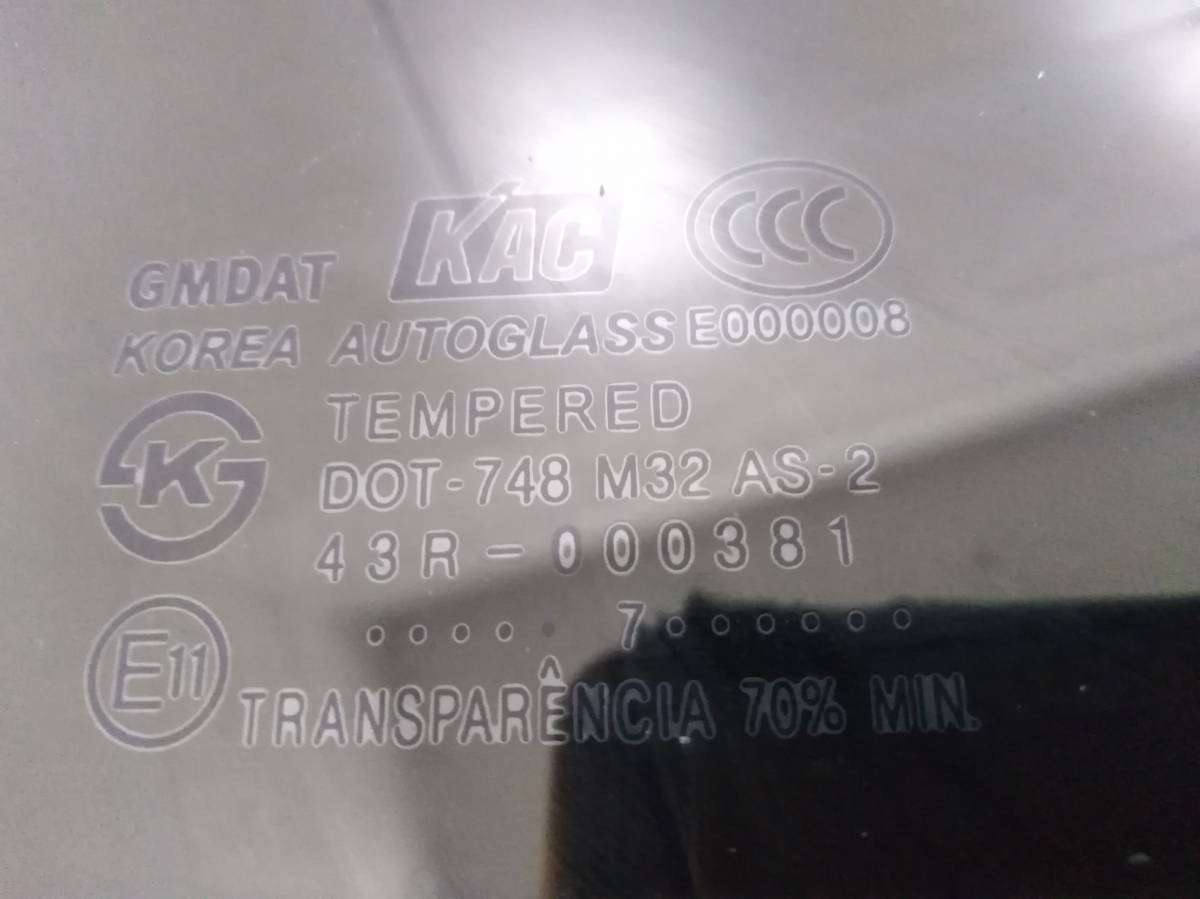 Стекло двери задней правой Chevrolet Lacetti (J200) 2003-2013 Стекло двери задней правой Chevrolet Lacetti (J200) 2003-2013