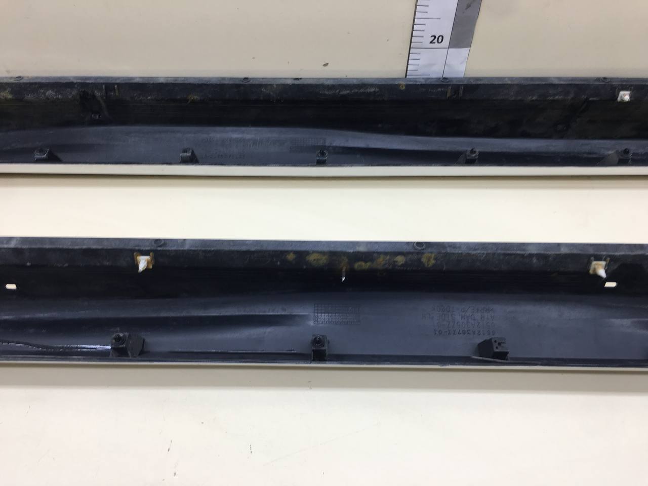 Накладка на порог (наружная) Mitsubishi ASX (GA) 2010>