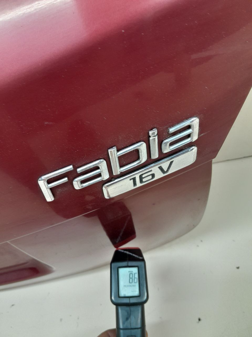 Дверь багажника со стеклом Skoda Fabia (5J) 2007-2014