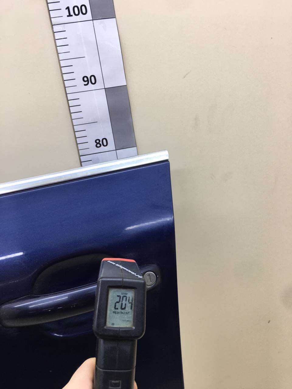 Дверь передняя левая Volkswagen Touareg (7L) 2002-2010