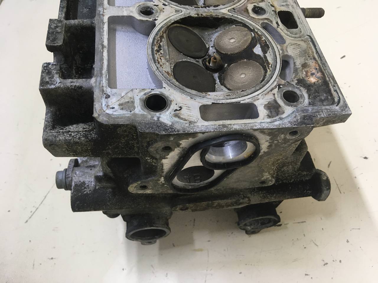 Головка блока цилиндров Skoda Rapid 2012-2020