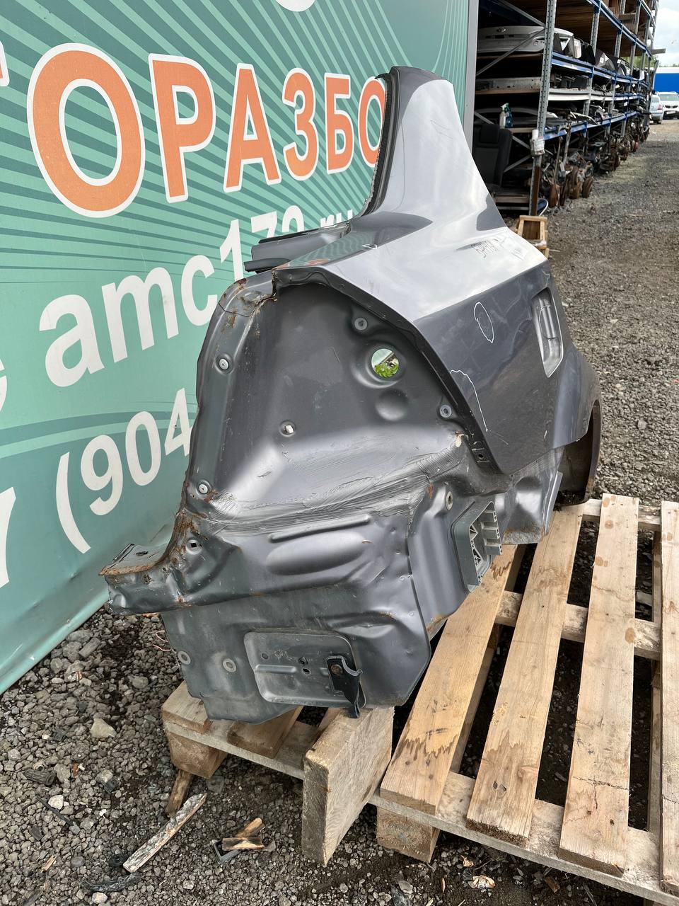 Крыло заднее правое Chevrolet Aveo T250 2005-2011