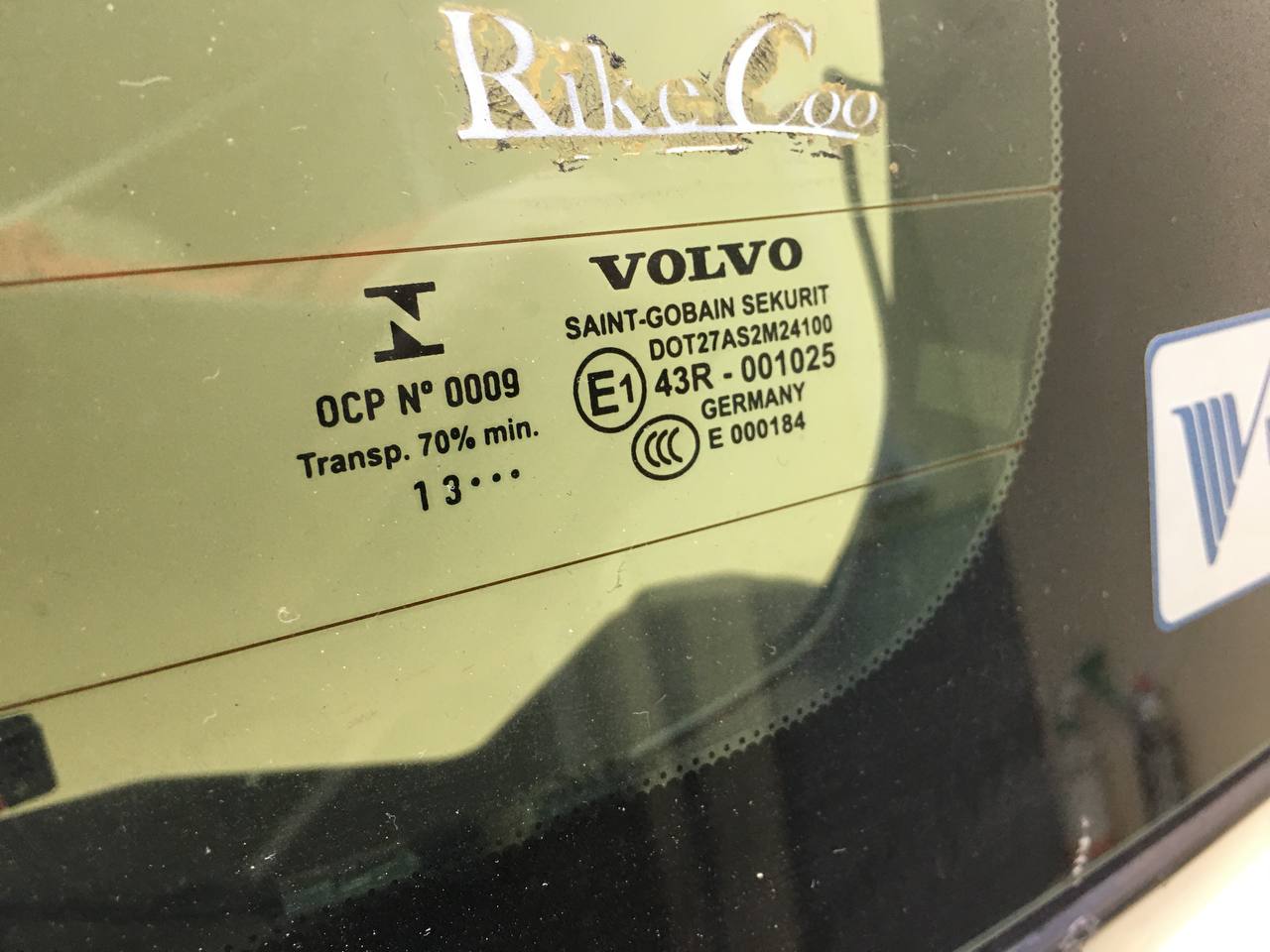 Дверь багажника со стеклом Volvo XC60 2008-2017