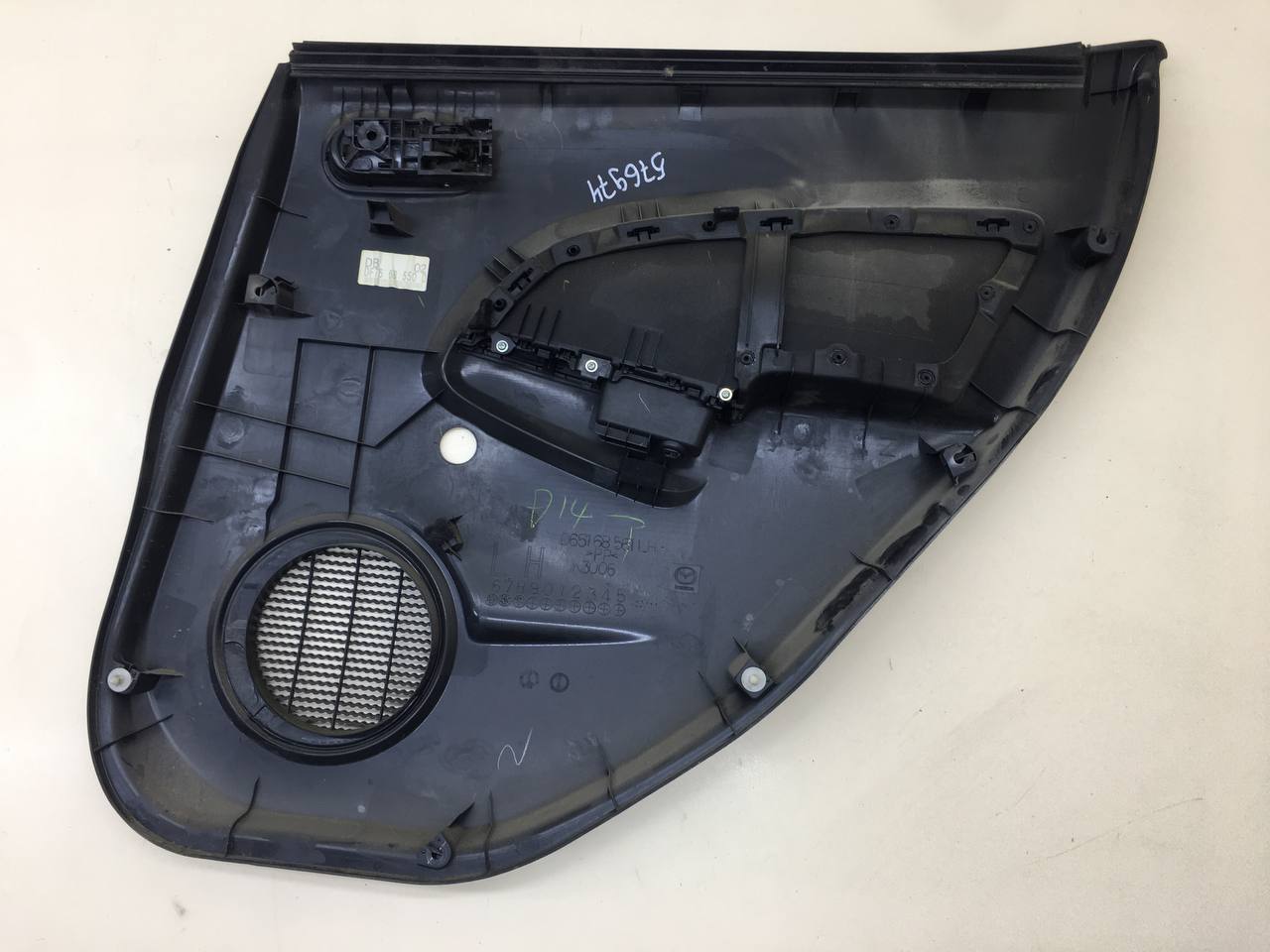 Обшивка двери задней левой Mazda Mazda 2 (DE) 2007-2014