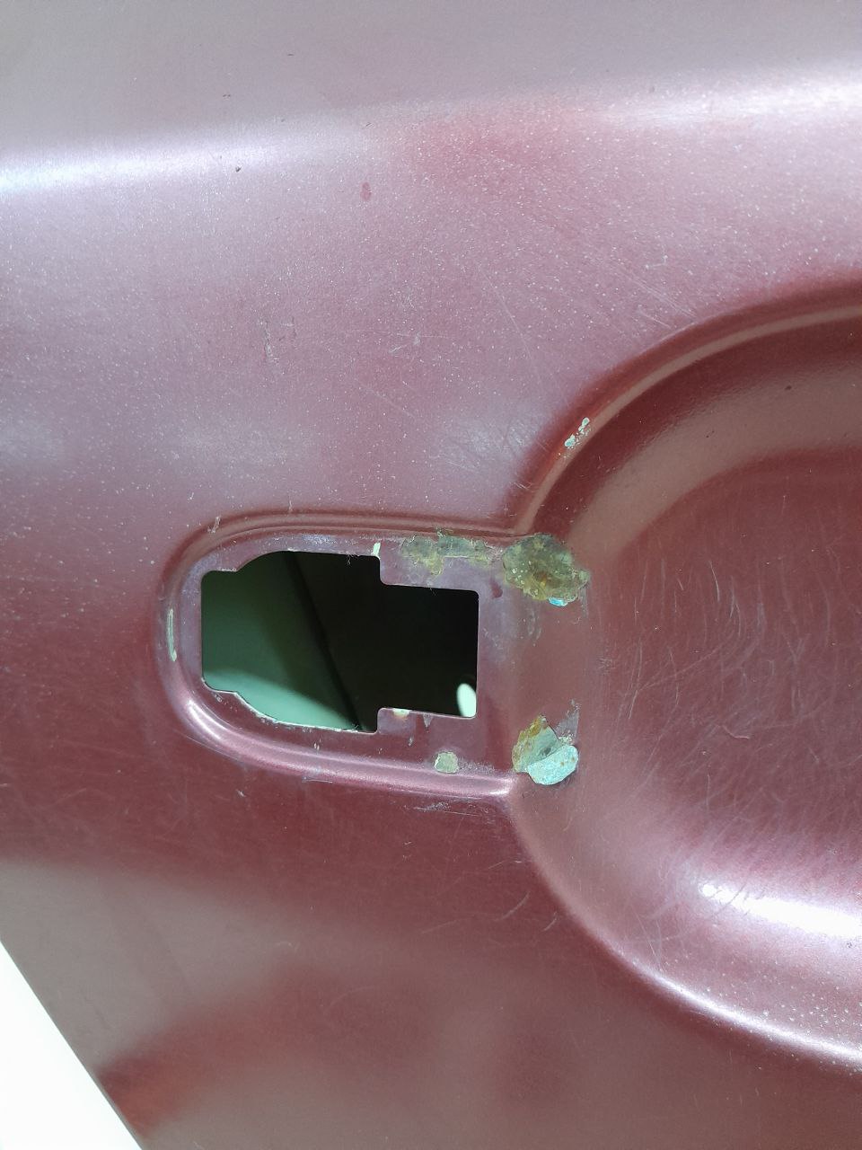 Дверь задняя правая Skoda Fabia (5J) 2007-2014