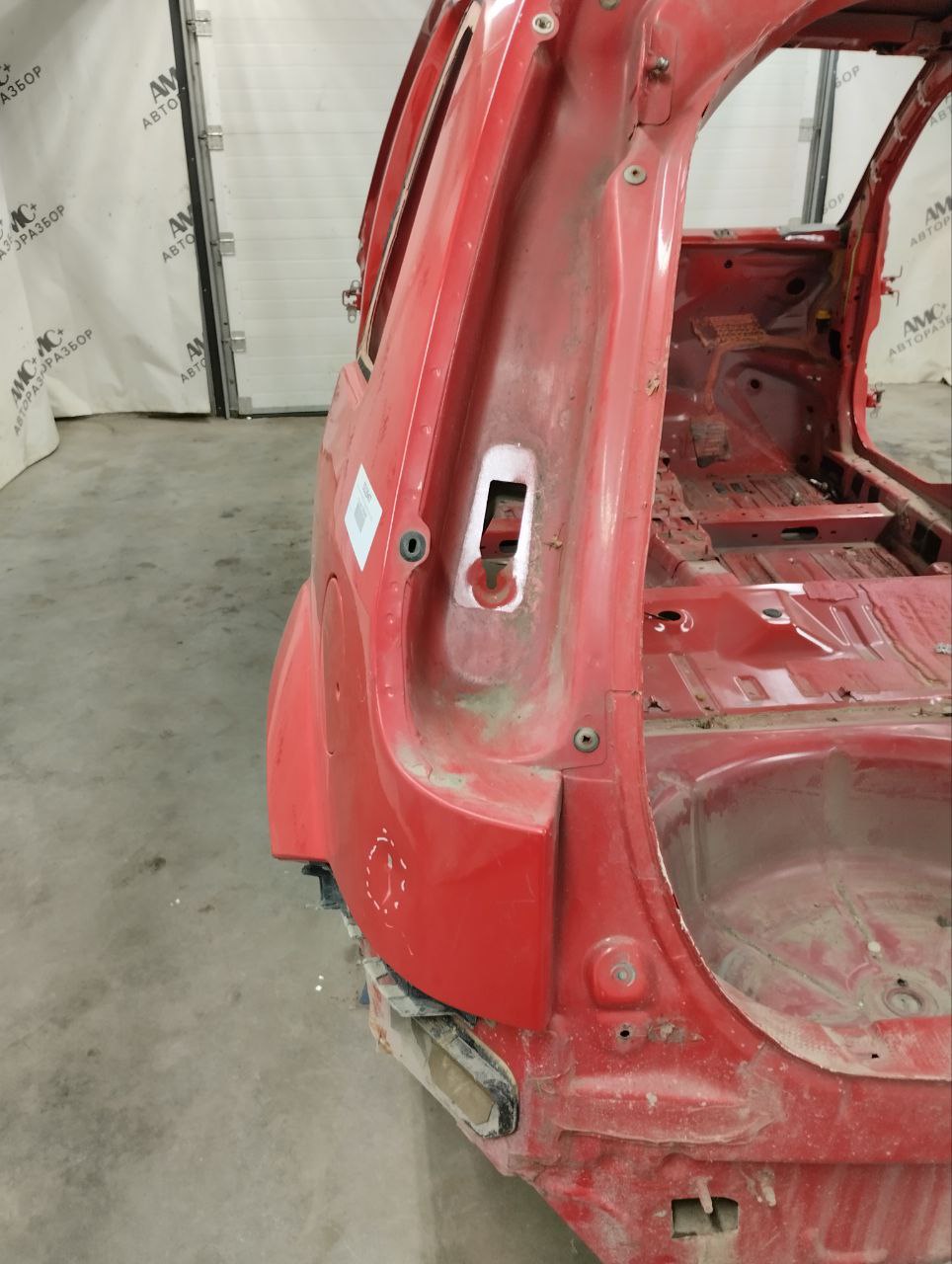 Крыло заднее левое Ford Fiesta (MK5) 2002-2008