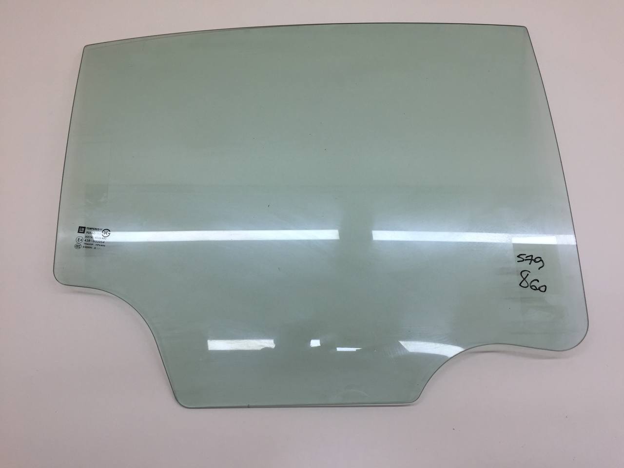 Стекло двери задней правой Chevrolet Cruze (J300) 2009-2016