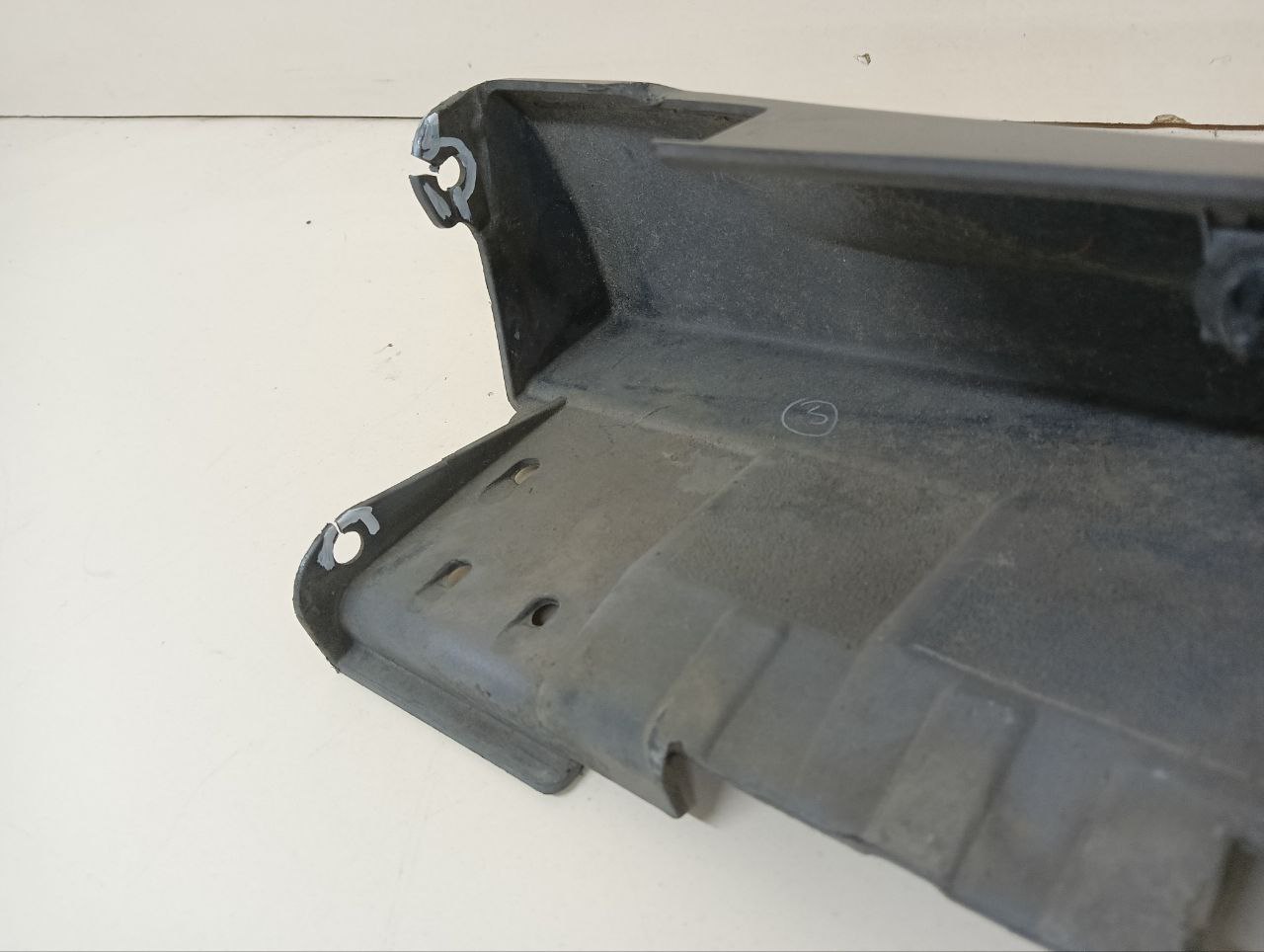 Накладка на порог (наружная) Subaru Legacy (B14) 2010-2015