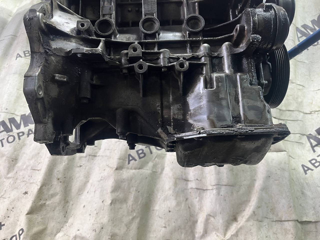 Двигатель Hyundai Solaris (RB) 2010-2017